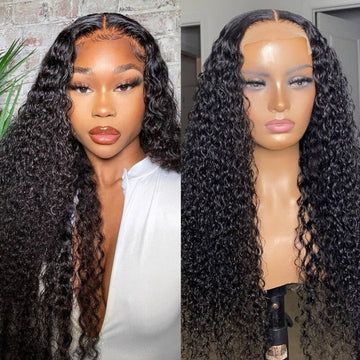Neo Beauty hair HD Glueless Lace 5x5 Curly Closure Wig With Pre-Plucked Hairline And Natural-Looking Curls Density 180%